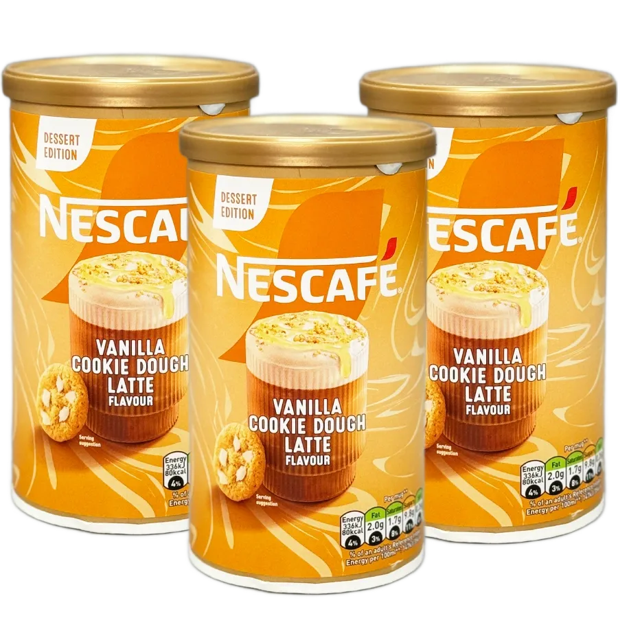 لته نسکافه کوکی وانیلی