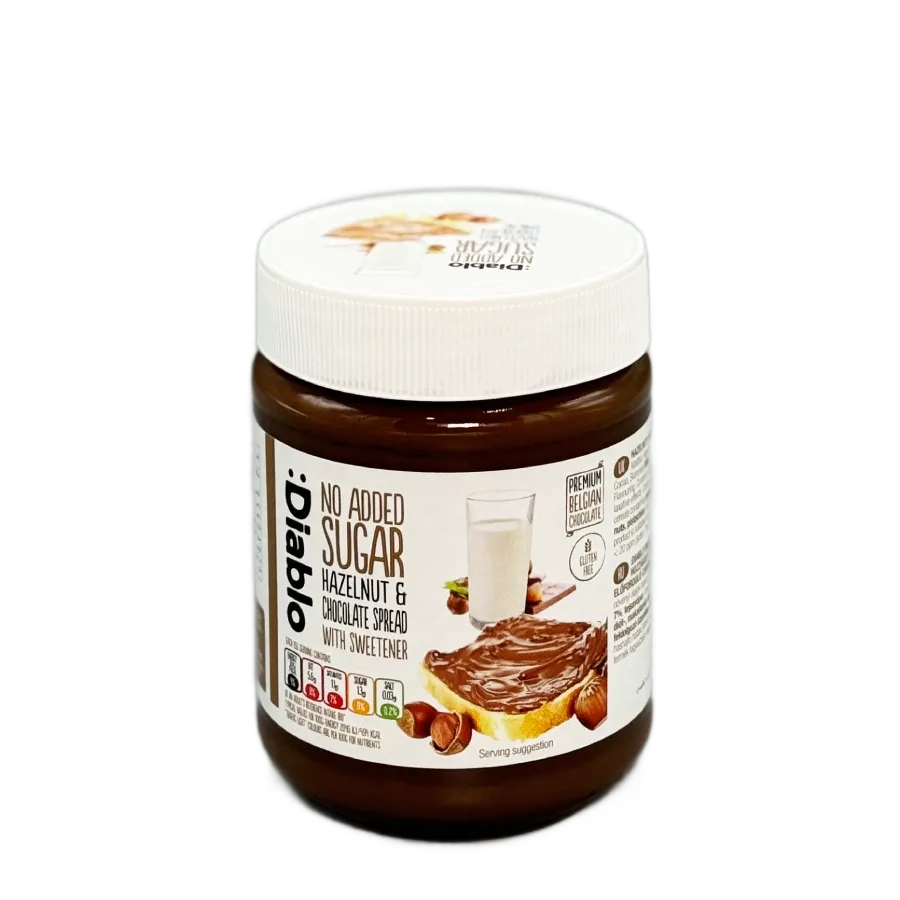 شکلات صبحانه فندقی بدون شکر دیابلو