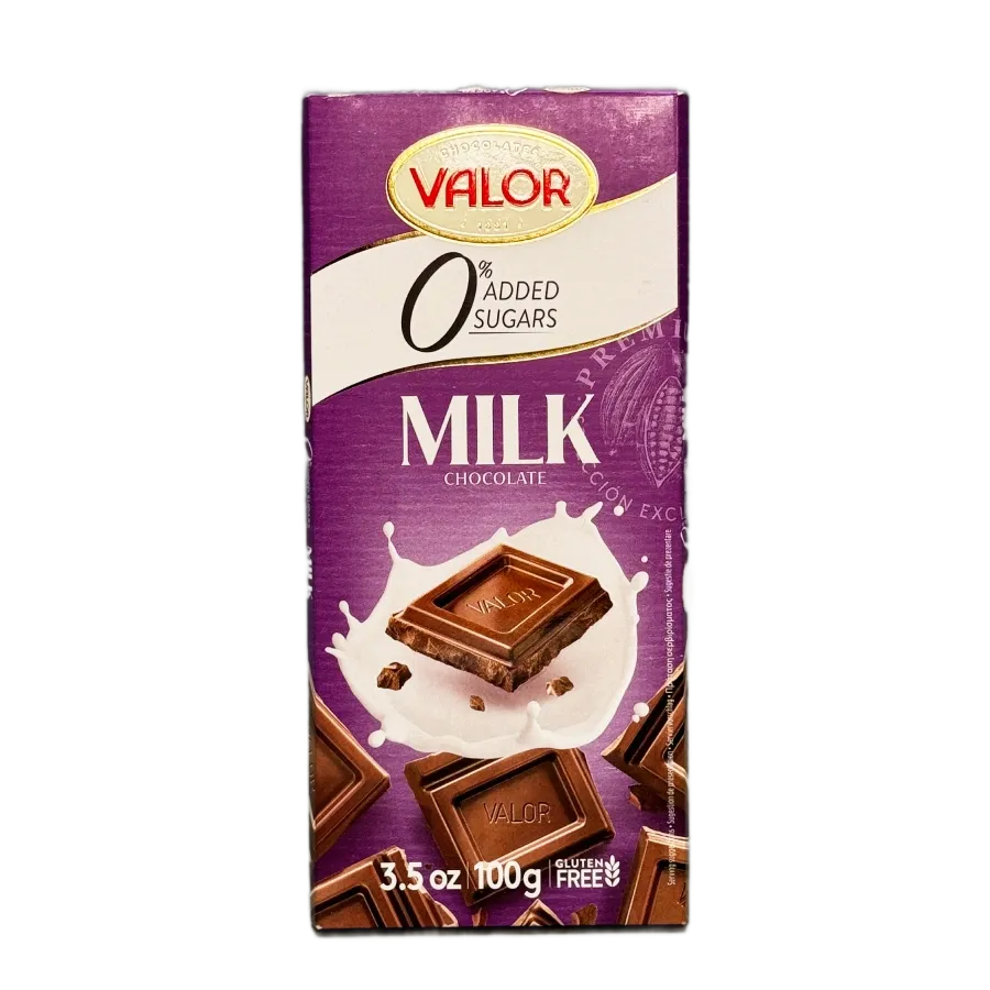 شکلات شیری بدون شکر والور