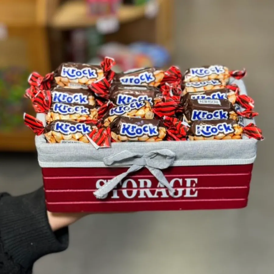 کراک بادام زمینی روشن